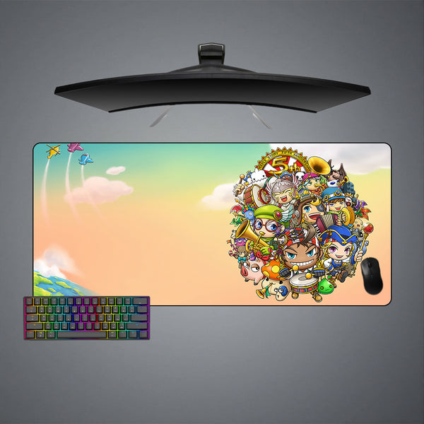 MapleStory Design XXL Size Gamer Mouse Pad