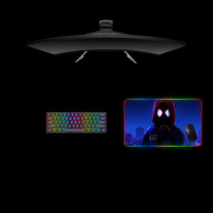 Miles Morales Design Medium Size RGB Lighting Gaming Mouse Pad