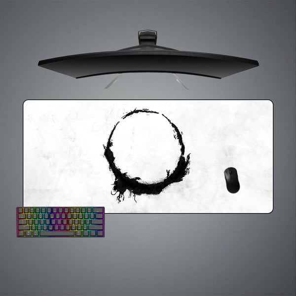 Monochrome Sign Design XXL Size Gaming Mouse Pad