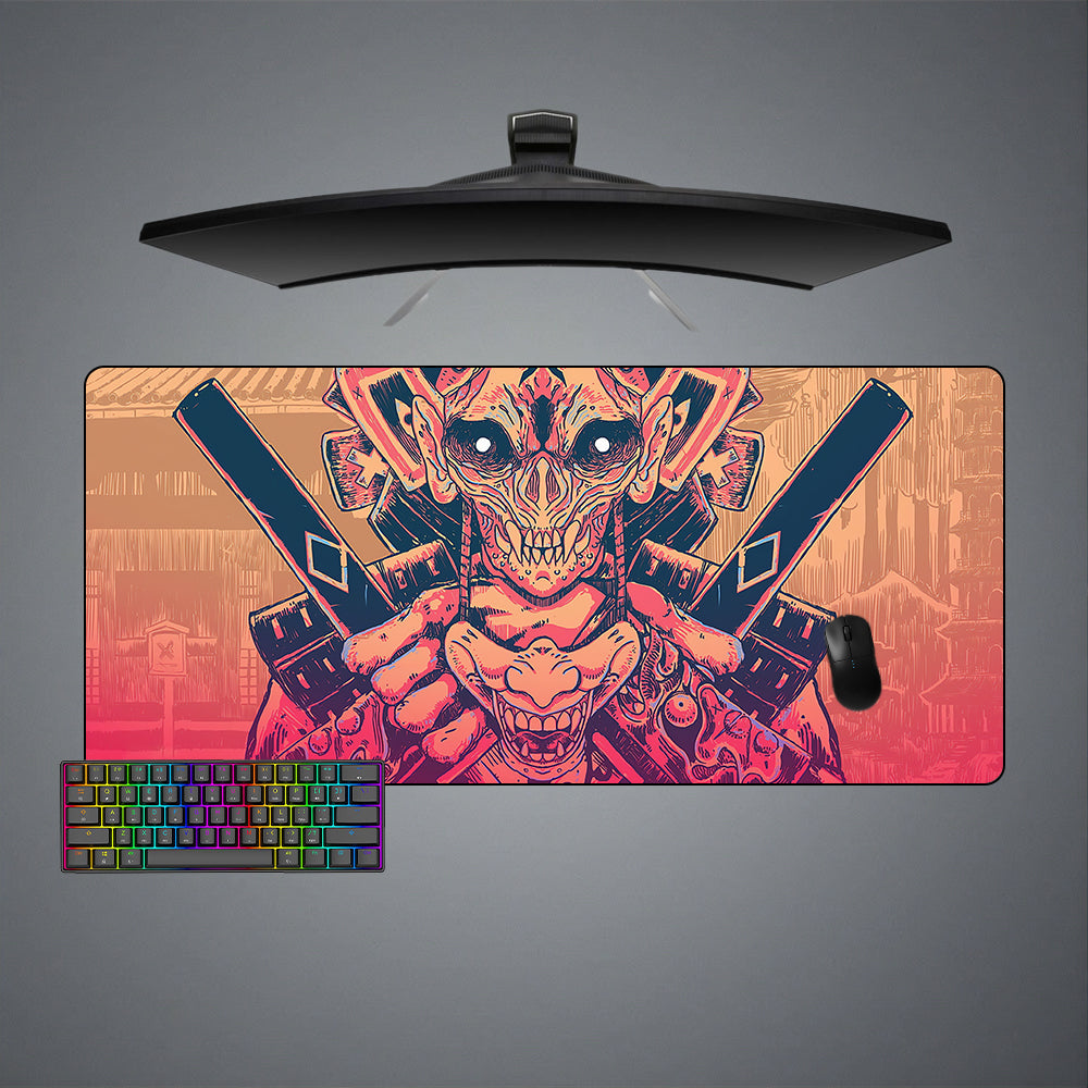 Monster Samurai Design XXL Size Gaming Mousepad