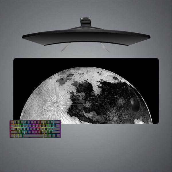 Moon Surface Design Large Size Gamer Mouse Pad