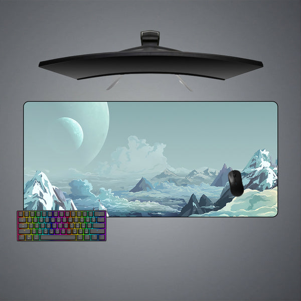 Mountain Painting Design XL Size Gaming Mouse Pad