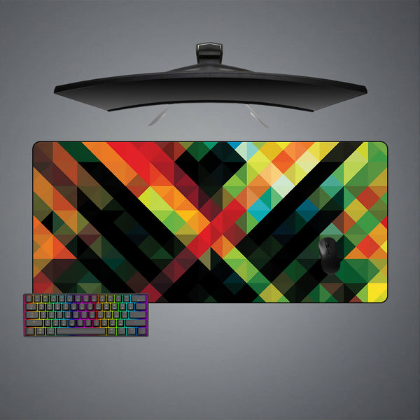 Mozaik Geometry Design XXL Size Gaming Mouse Pad