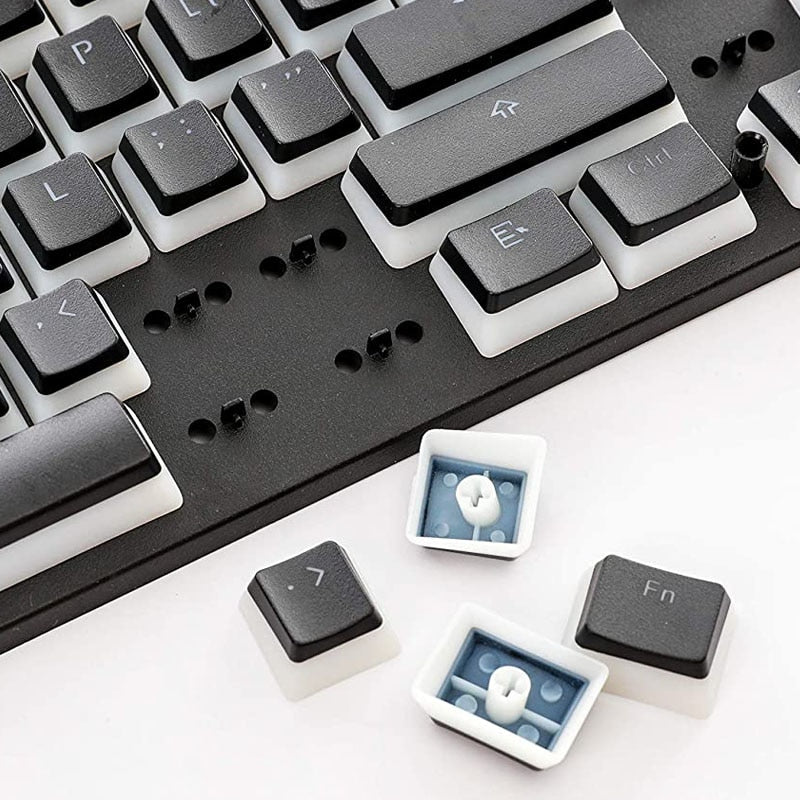 129 Key Multicolor Pudding Mechanical Keyboard Keycaps Set