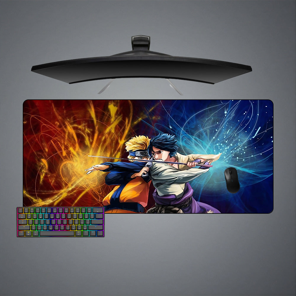 Naruto Clash Design XL Size Gaming Mouse Pad, Computer Desk Mat