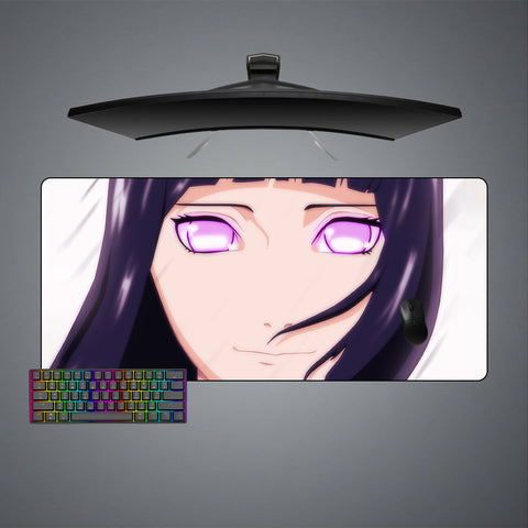 Naruto Hinata Eyes Design Large Size Gaming Mouse Pad, Computer Desk Mat