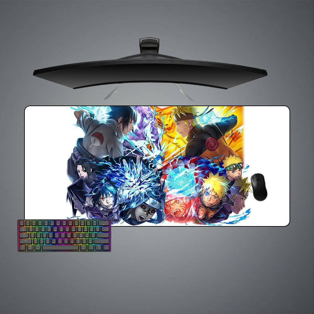 Naruto Ninja Techniques Design Large Size Gaming Mouse Pad, Computer Desk Mat