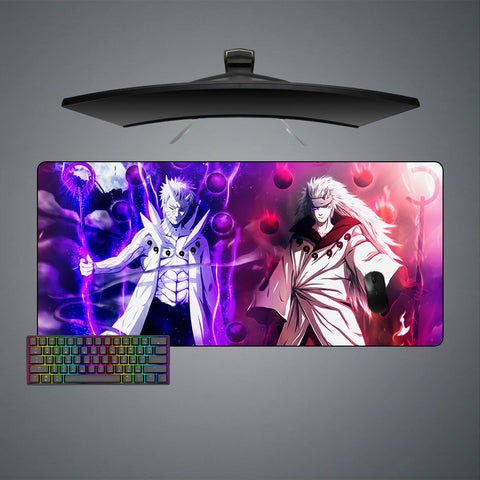 Obito & Madara Design XXL Size Gamer Mouse Pad