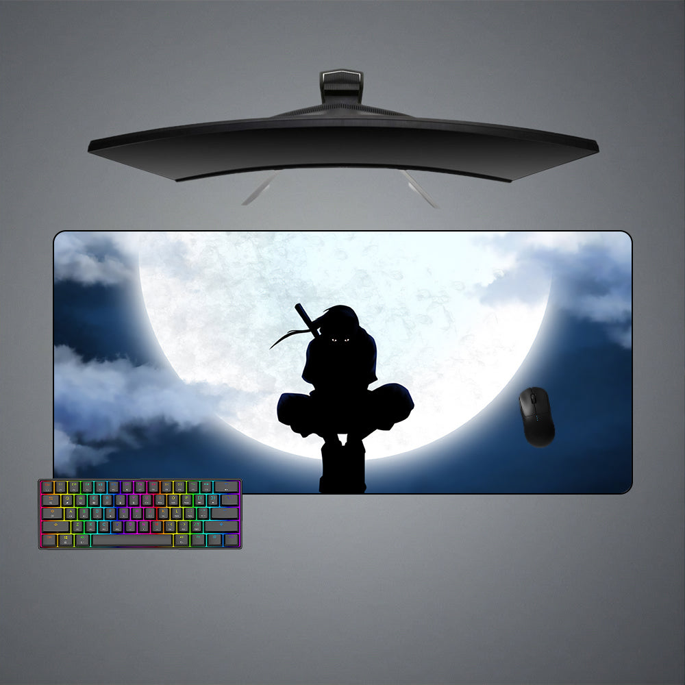 Uchiha Itachi Moon Design XXL Size Gaming Mousepad
