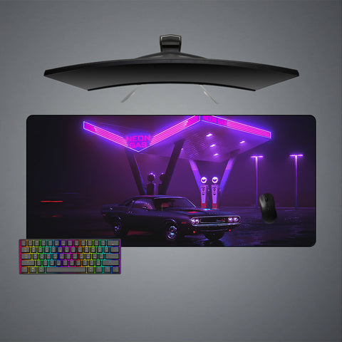 Neon Gas Design XXL Size Gaming Mouse Pad