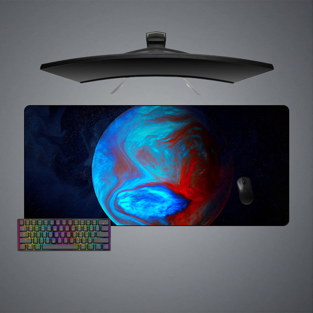 New Planet Design XXL Size Gamer Mouse Pad