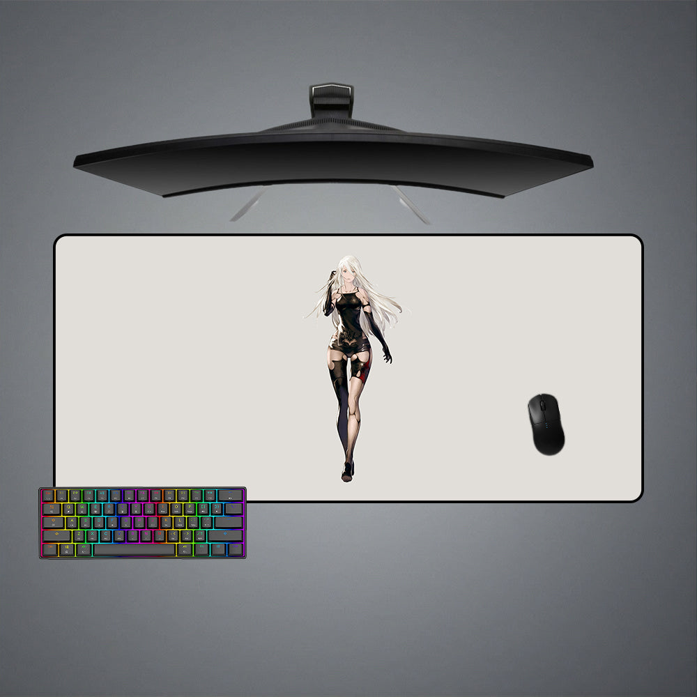 Nier Automata A2 Design XL Size Gaming Mouse Pad, Computer Desk Mat