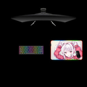 Nikke Alice Design Medium Size RGB Light Gamer Mouse Pad