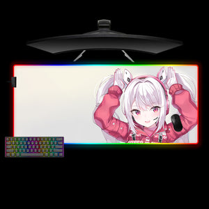 Nikke Alice Design XL Size RGB Light Gamer Mouse Pad