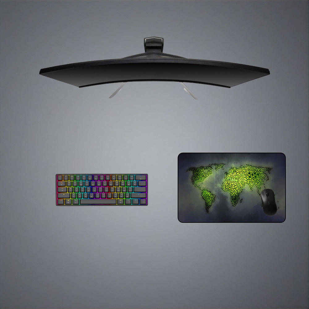 Nuclear World Design Medium Size Gaming Mouse Pad