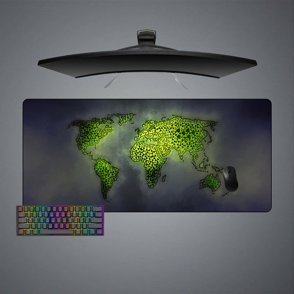 Nuclear World Design XXL Size Gaming Mouse Pad