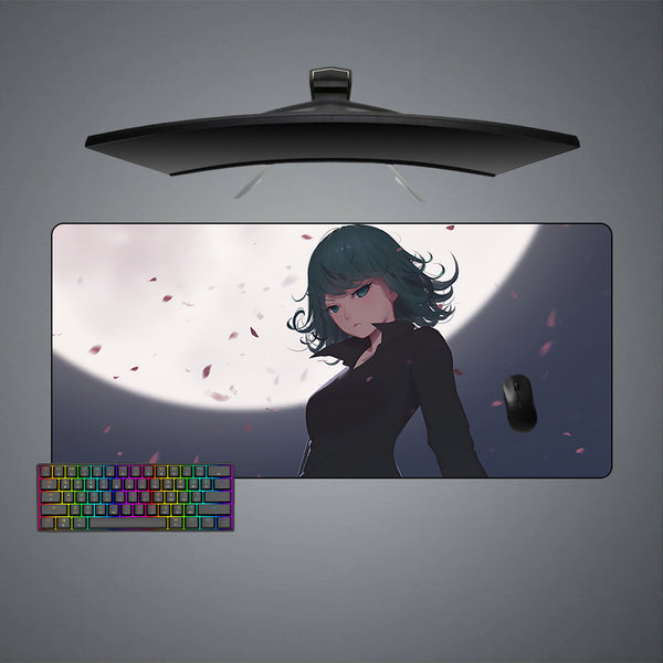 One Punch Man Tatsumaki Moon Design XXL Size Gaming Mouse Pad, Computer Desk Mat