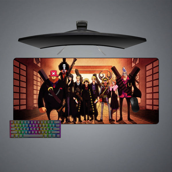 One Piece Crew Design XL Size Gaming Mouse Pad, Computer Desk Mat