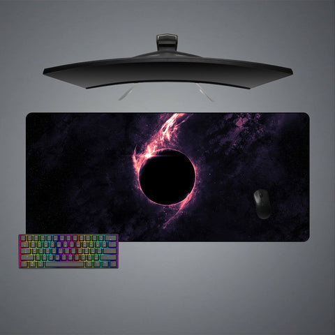 Otherworldly Eclipse Design XXL Size Gamer Mouse Pad, Computer Desk Mat