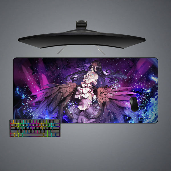 Overlord Albedo Wings Design XL Size Gaming Mouse Pad, Computer Desk Mat