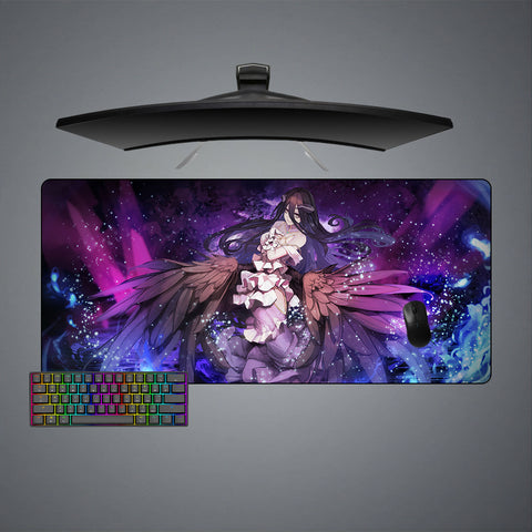Overlord Albedo Wings Design XL Size Gaming Mouse Pad, Computer Desk Mat