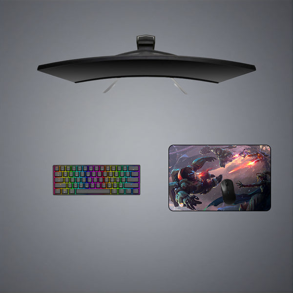 Overwatch Fall Design Medium Size Gaming Mouse Pad, Computer Desk Mat