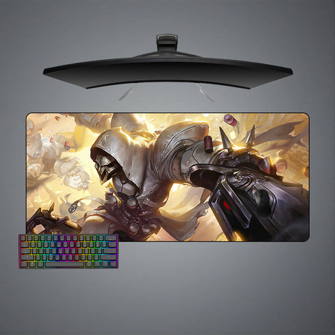 Overwatch Reaper Design XL Size Gaming Mouse Pad, Computer Desk Mat