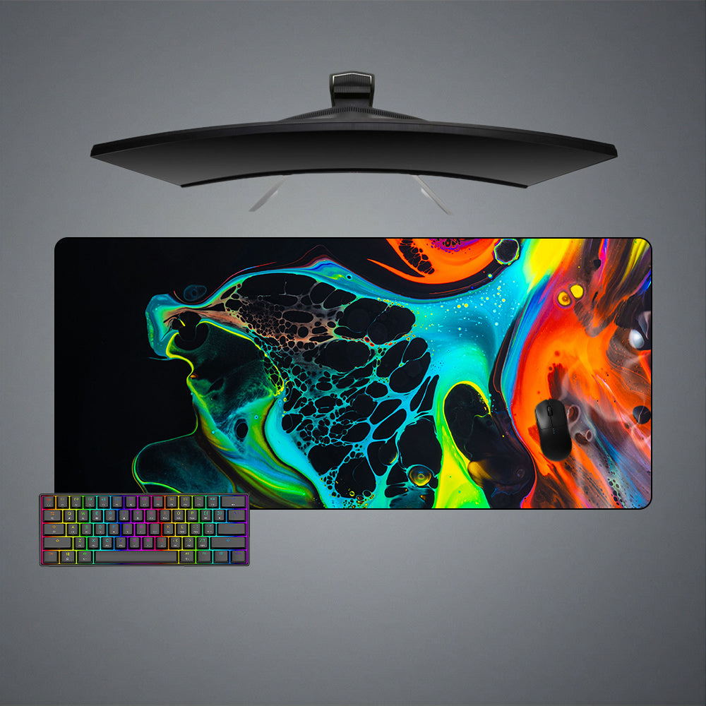 Paint Mix Closeup Design XXL Size Gamer Mouse Pad