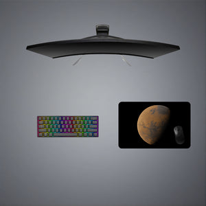 Planet Mars Design Medium Size Gamer Mouse Pad