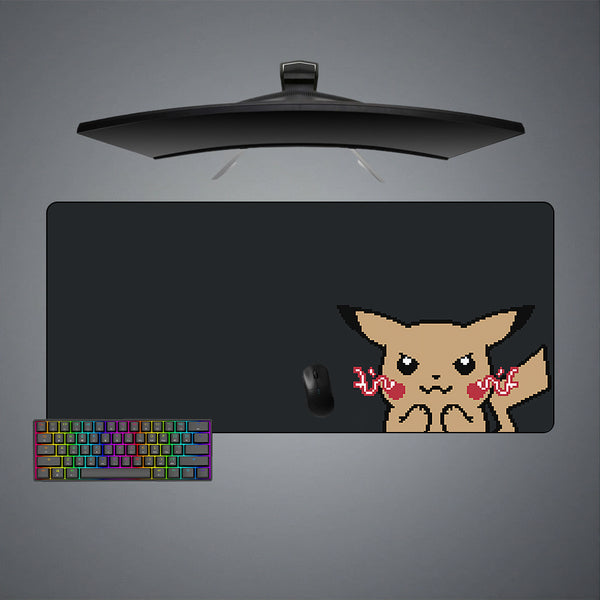 Pixel Pikachu Design XL Size Gaming Mouse Pad