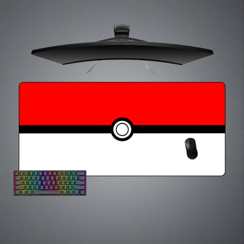 Pokemon Poke Ball Design XXL Size Gaming Mouse Pad, Computer Desk Mat