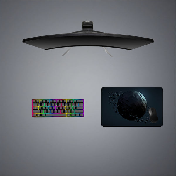 Poly Planet Design Medium Size Gaming Mouse Pad