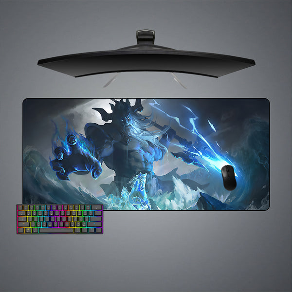 Poseidon Trident Design XL Size Gaming Mouse Pad