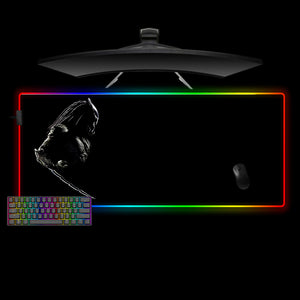 Predator Blade Design XL Size RGB Light Gamer Mouse Pad