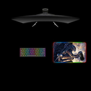 Predator Concrete Jungle Design Medium Size RGB Lit Gamer Mouse Pad