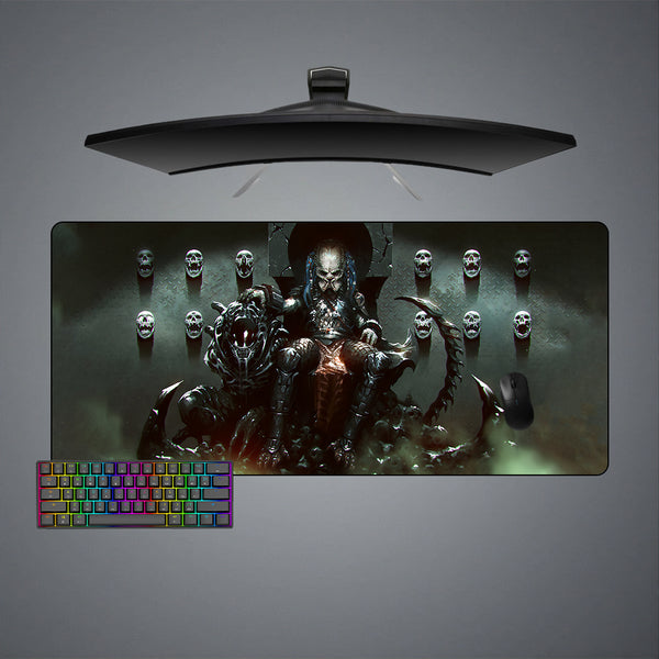 Predator Throne Design XXL Size Gamer Mouse Pad