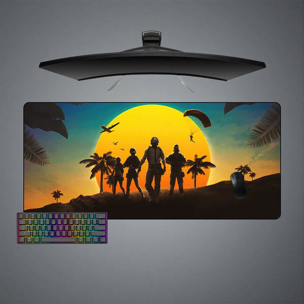 PUBG Sun Design XL Size Gamer Mouse Pad