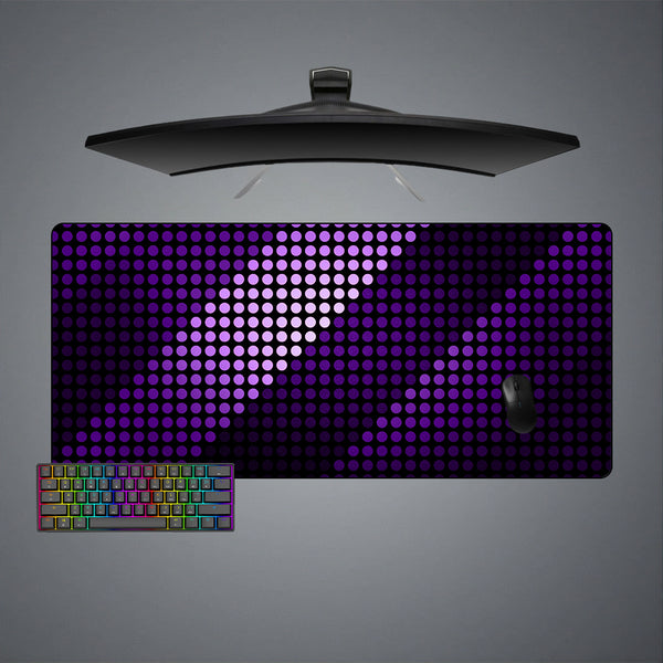 Purple Dots Design XXL Size Gaming Mouse Pad