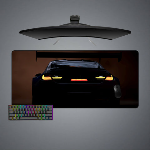 Race Car Tail Lights Design XL Size Gaming Mouse Pad, Computer Desk Mat