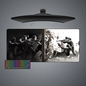 Siege Breakin Design XXL Size Gaming Mouse Pad, Computer Desk Mat