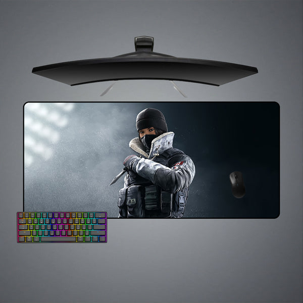 Rainbow Six Siege Frost Design XXL Size Mouse Pad