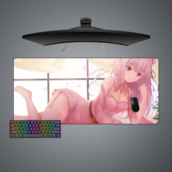 Re:Zero Emilia Design XXL Size Gamer Mouse Pad