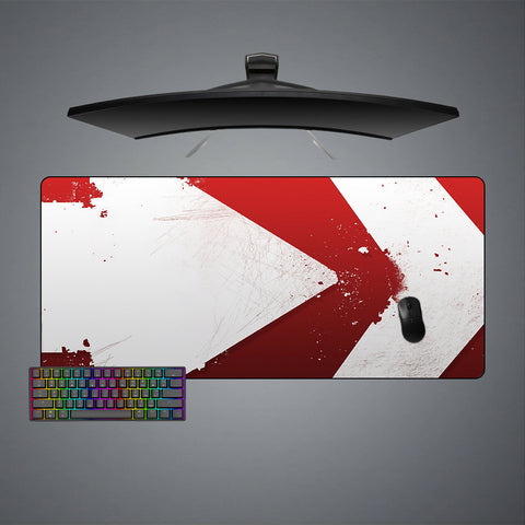 Red Arrow Design Large Size Gamer Mouse Pad