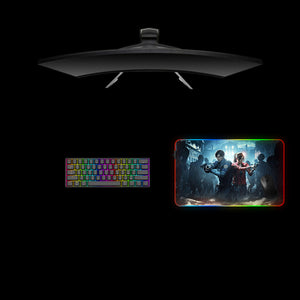 Resident Evil Leon & Claire Design M Size RGB Mouse Pad