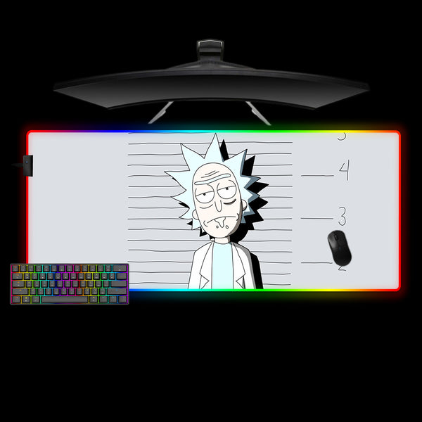 Rick Sanchez Design XL Size RGB Mouse Pad