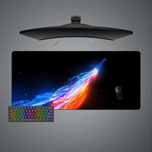 Rocket League Boost Flames Design XXL Size Gamer Mouse Pad