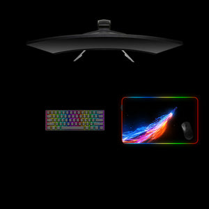 Rocket League Boost Flames Design Medium Size LED Lit Gamer Mouse Pad
