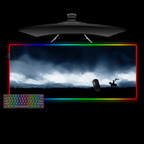 Ronin Storm Design XXL Size RGB Lit Gamer Mouse Pad