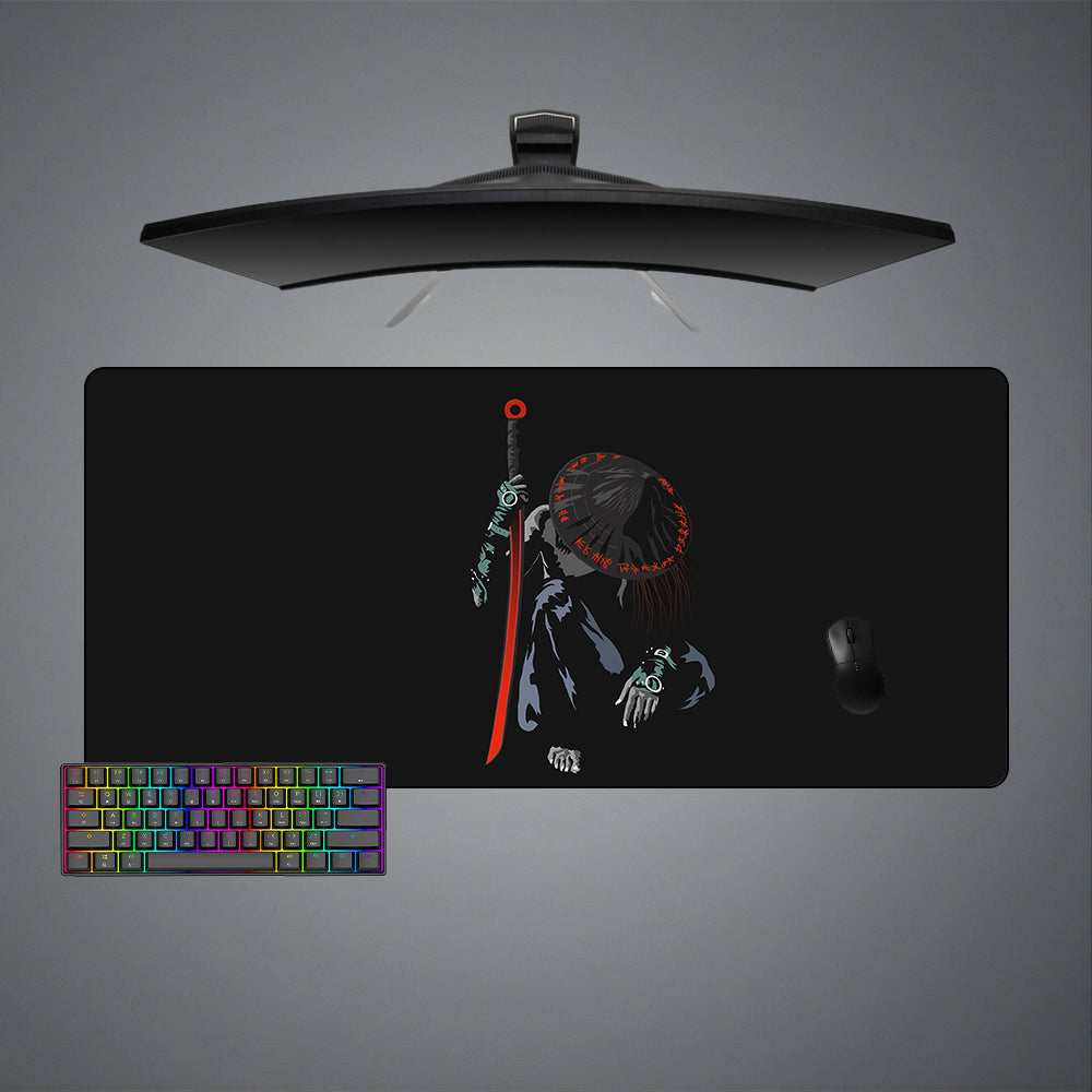 Samurai Kneel Design XXL Size Gaming Mouse Pad