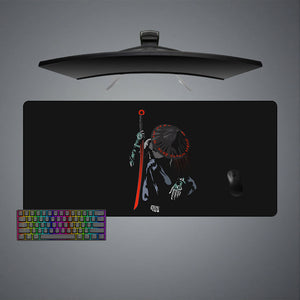 Samurai Kneel Design XXL Size Gaming Mouse Pad